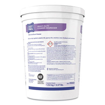 Easy Paks® Heavy-duty Cleaner-degreaser, 1.5 Oz Packet, 36-tub, 2 Tubs-carton freeshipping - TVN Wholesale